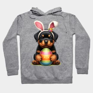 Easter Rottweiler Dog Hoodie